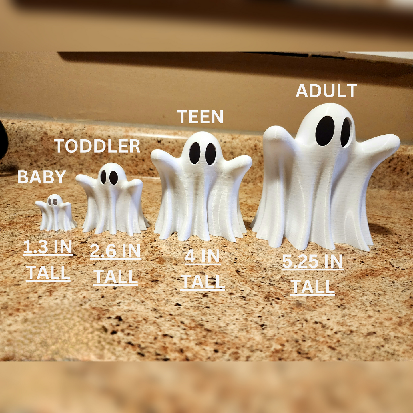 Adorable Halloween Ghost Decoration - Spooky Home Decor